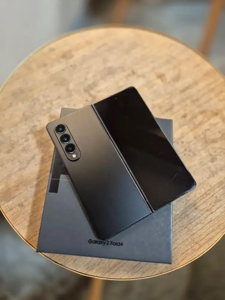 Samsung Z Fold 4 12/512GB Sein Resmi Black Fullset