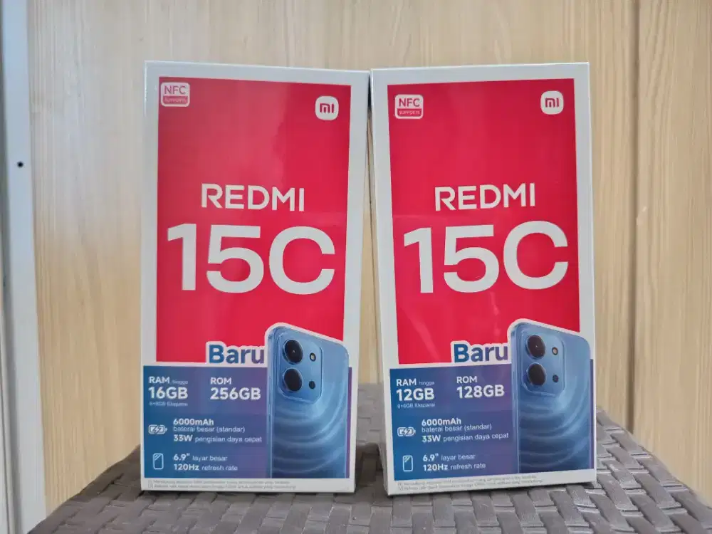 REDMI 15C 6/128 & 8/256 FLASH SALE HARGA NDLOSOR