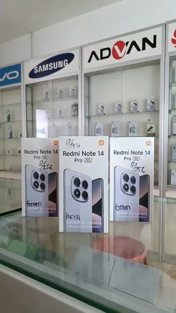 Redmi Note 14 Pro 5G (8/256) GB Baru Resmi Xiaomi¹