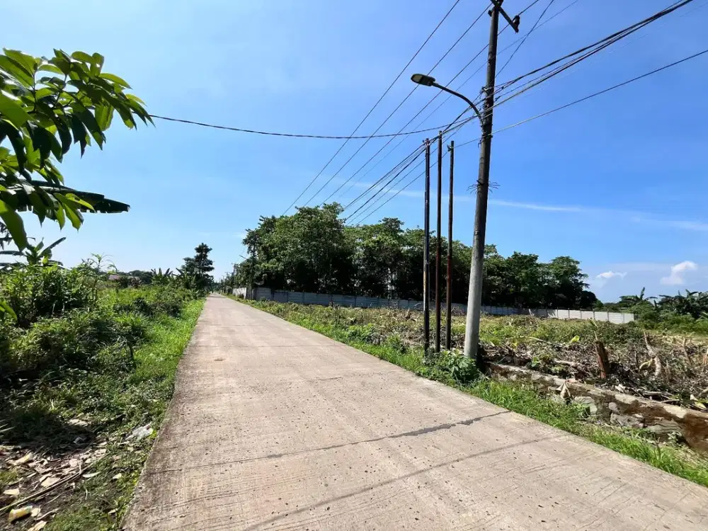 Kavling Cisauk 1Jt-an, lokasi strategis dekat tol.