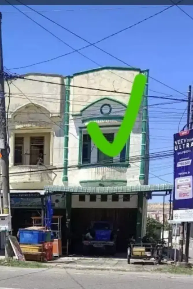 Dijual toko 1pintu dua lantai