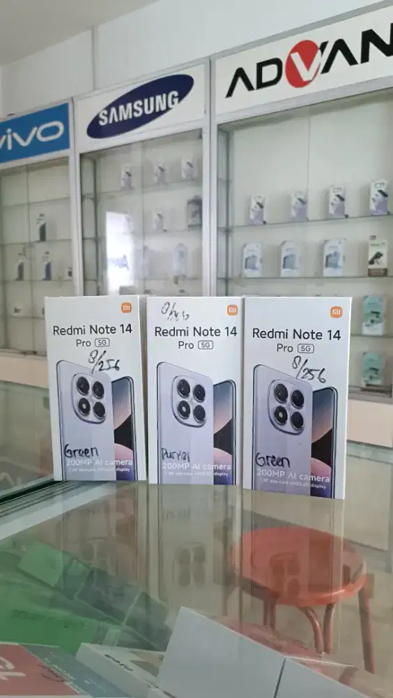 Redmi Note 14 Pro 5G (8/256) GB Baru Resmi Xiaomi³