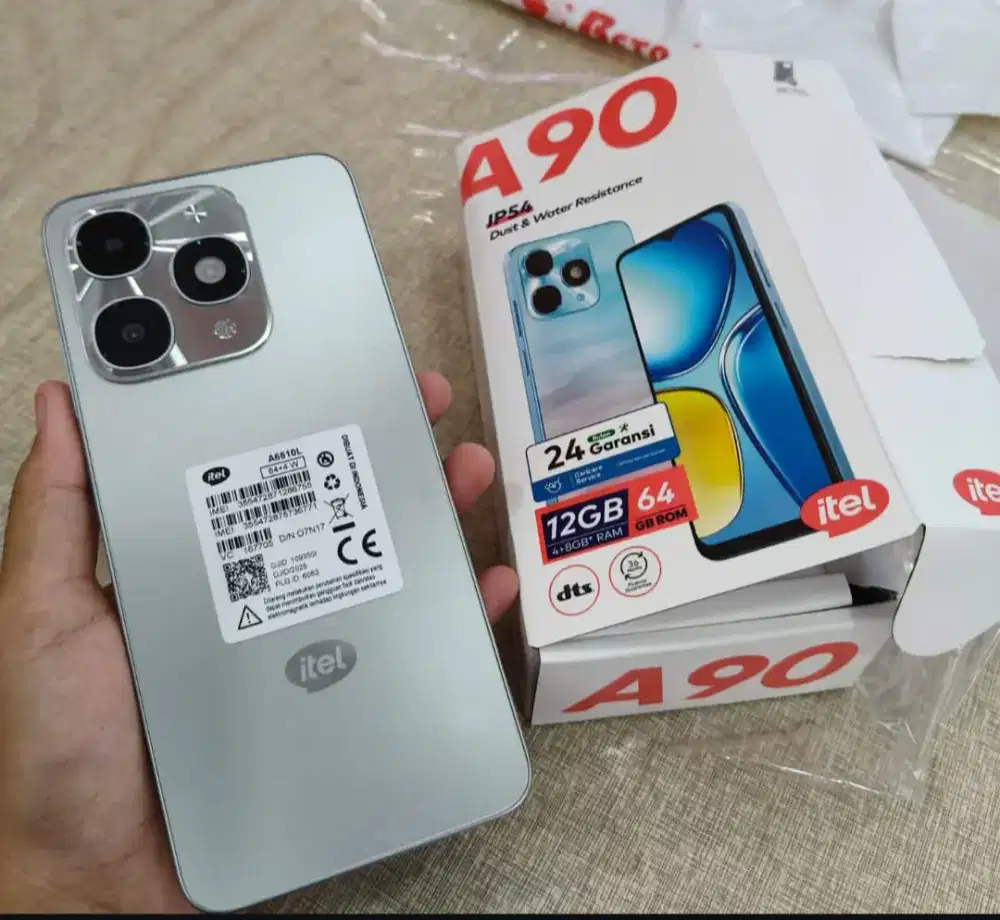 Itel A90 Ram 4+8/64 GB ( garansi resmi )