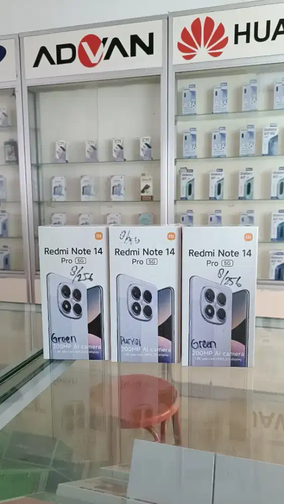 Redmi Note 14 Pro 5G (8/256) GB Baru Resmi Xiaomi