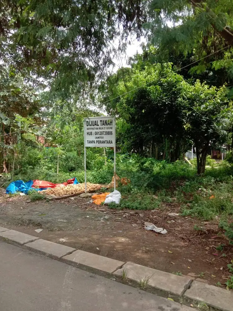 Di jual Cepat tanah daerah Bambu Apus kec Pamulang tangerang selatan