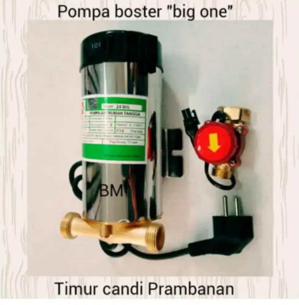 Pompa pendorong bigone stainless
