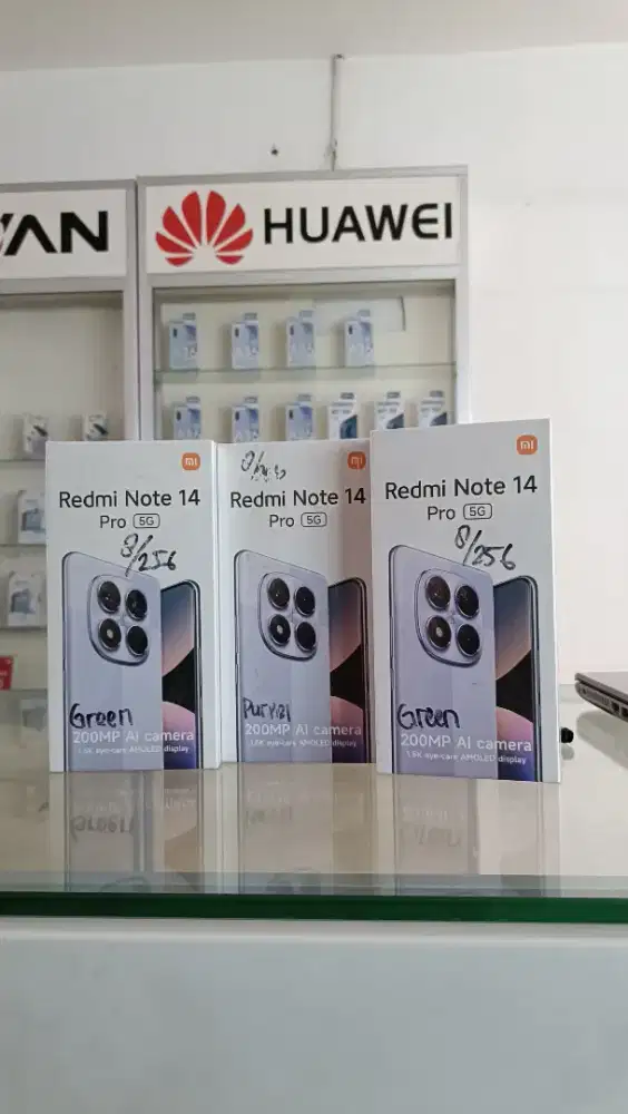 Redmi Note 14 Pro 5G (8/256) GB Baru Resmi Xiaomi⁶