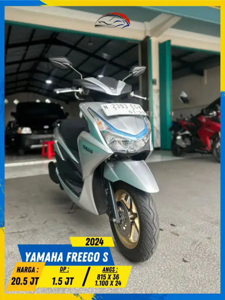 YAMAHA FREEGO S 2024 BEKAS RASA BARU BOSSKU HIKMAH MOTOR KEPUH MALANG
