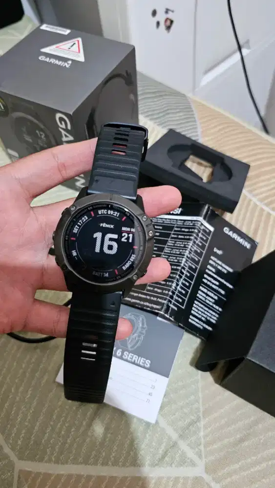 Garmin Fenix 6X Sapphire Pro – Resmi TAM