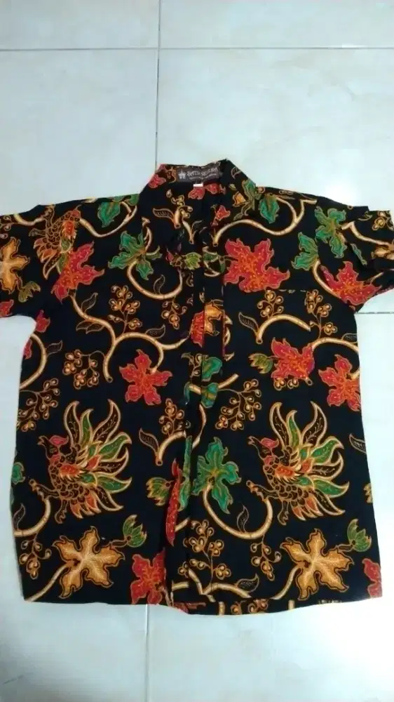 Baju batik anak 6 - 8 thn