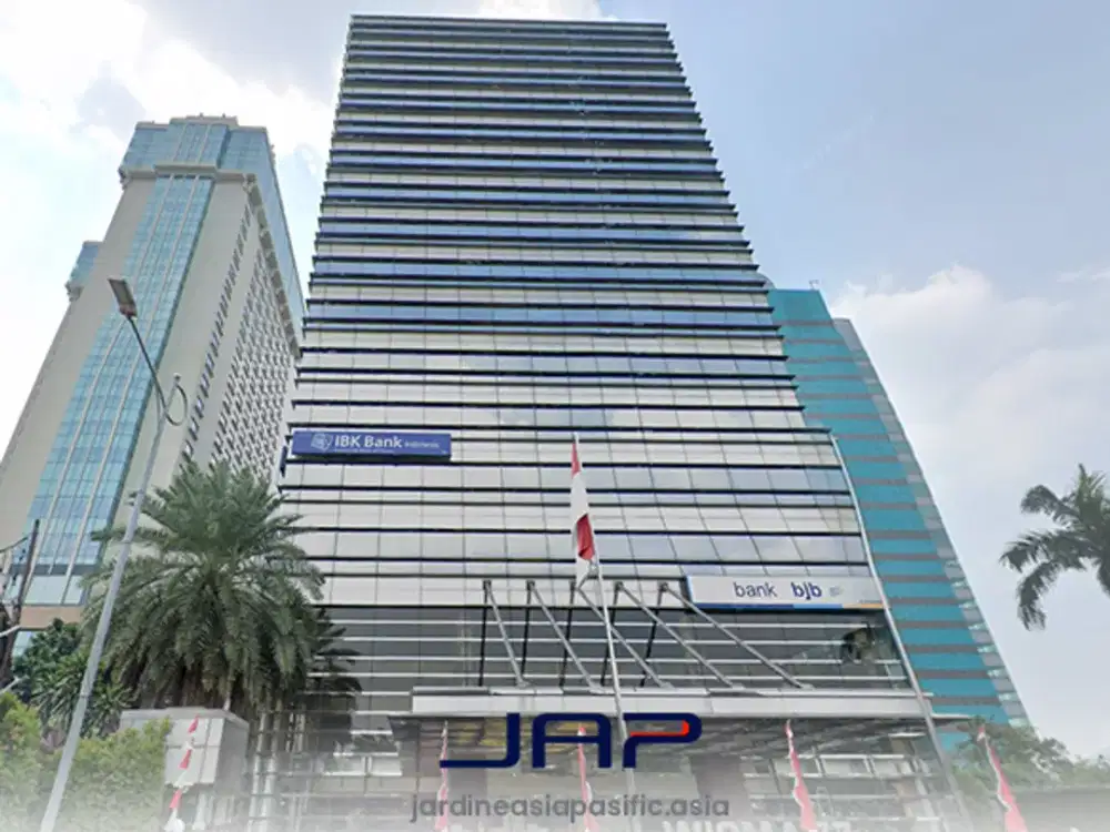 Sewa Kantor Wisma 77 Luas 215 M2 Bare Strategis di Slipi Akses Tol