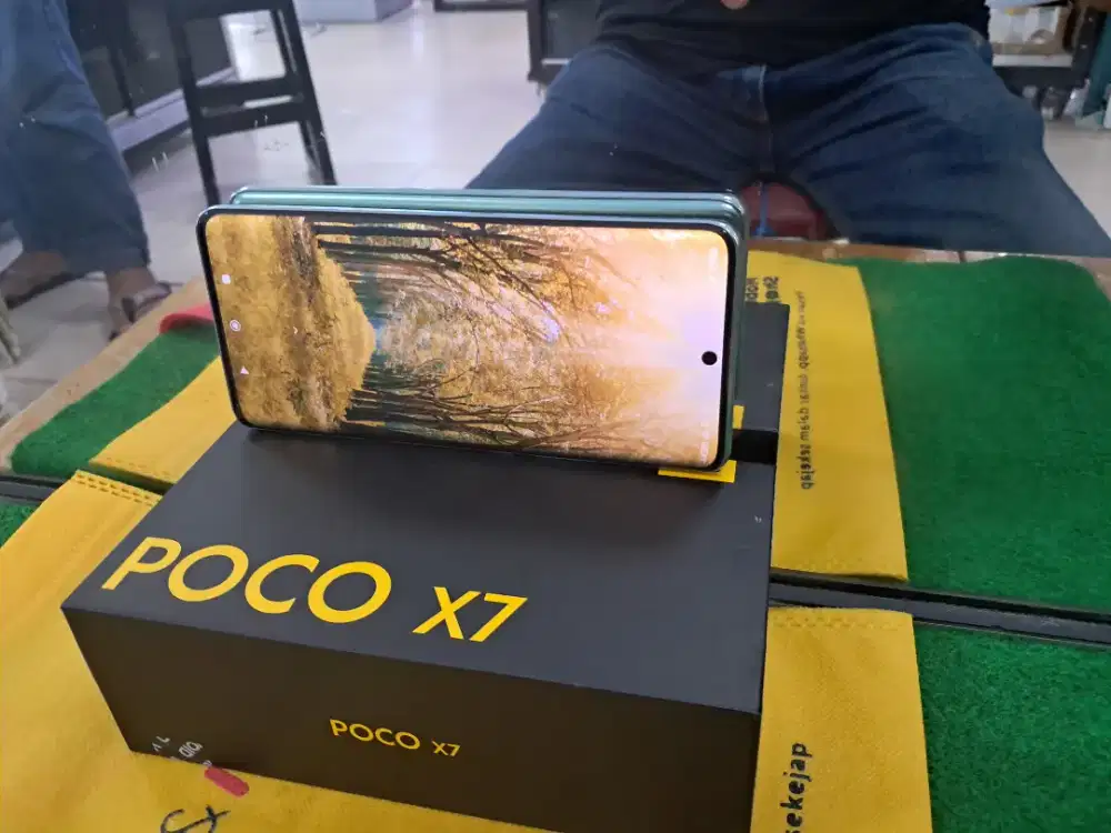 POCO X7 Ram 8/256 gb mulus lengkap normal