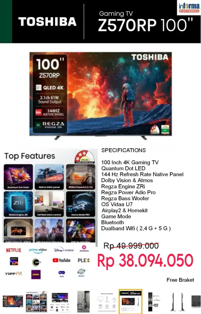 Toshiba 100Z570RP