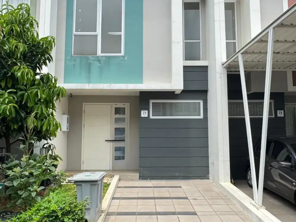 Disewakan Rumah Cluster Agnesi Symphonia Summarecon Serpong – 3 Kamar, Lokasi Strategis, Harga Terbaik