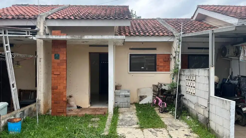Rumah LT 78 siap Huni 2 KT 1 KM BU - Sudah siap huni