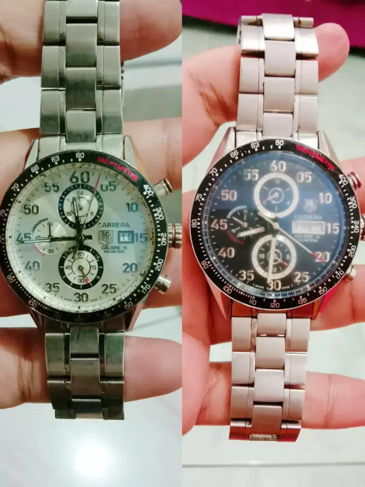 Jam tangan couple tag haeur carerra bekas