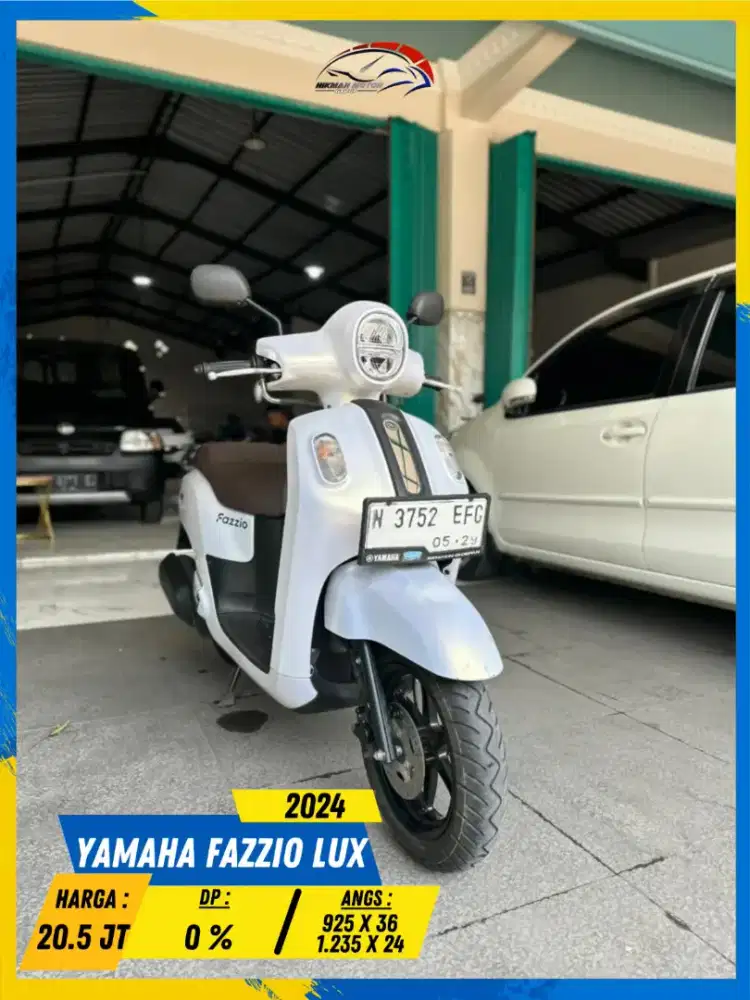 YAMAHA FAZZIO LUX 2024 NDANG PANTAU BOLOH HIKMAH MOTOR KEPUH MALANG