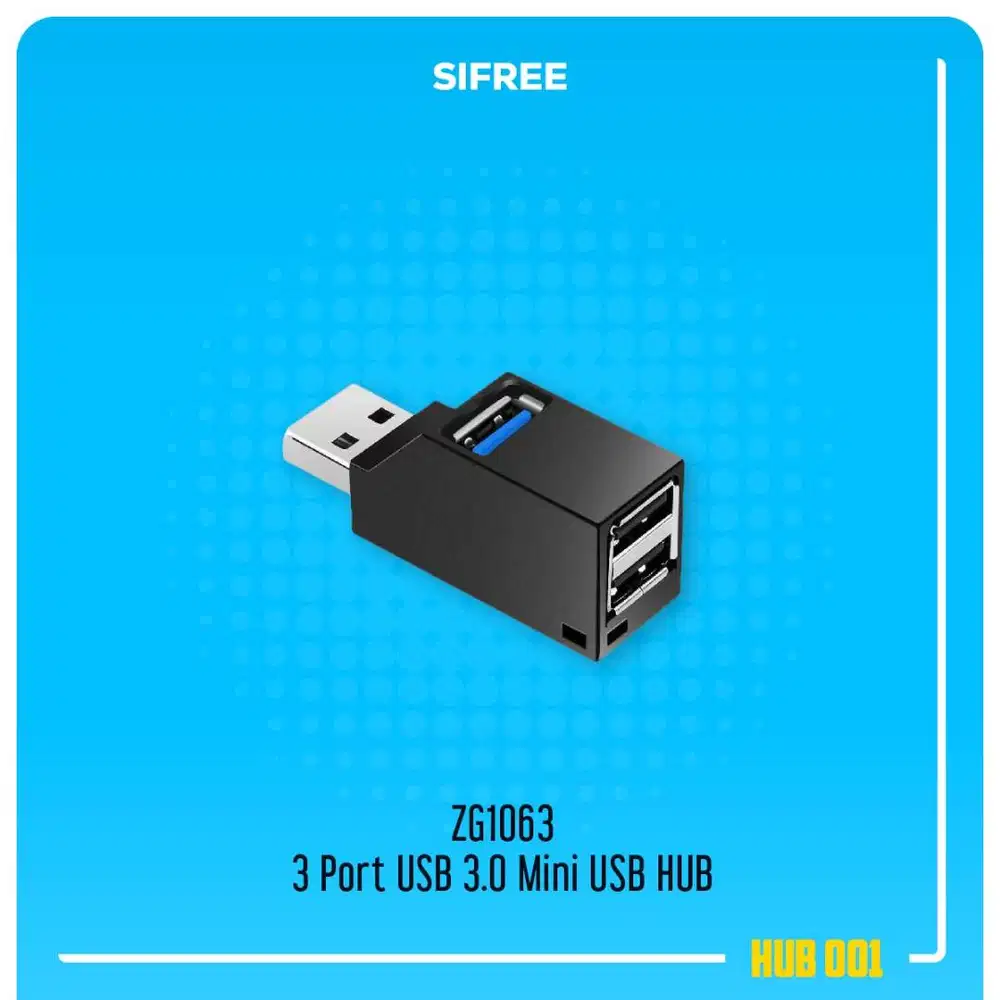 USB HUB MINI SIFREE 3 PORT ZG1063