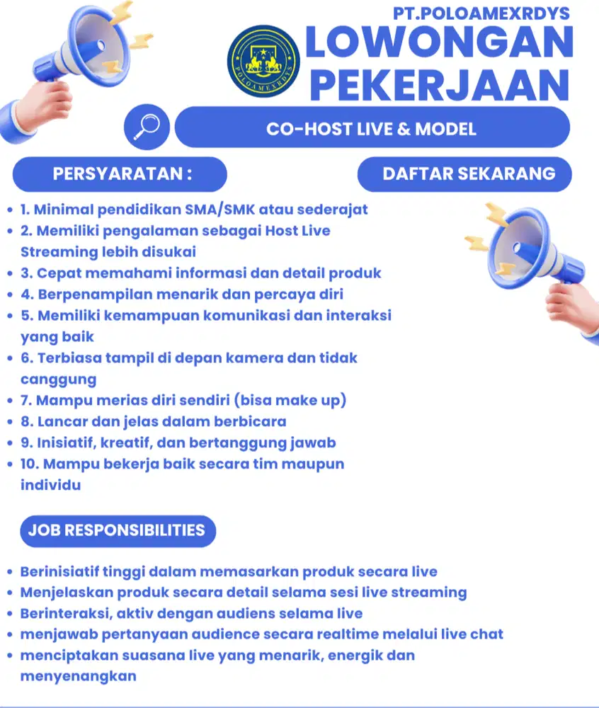 Mencari Host, Co-Host