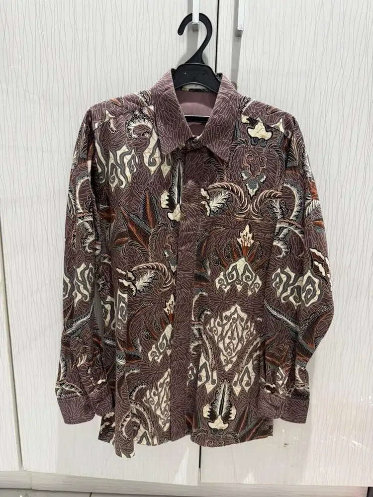 Custom Made Kemeja Lengan Panjang Batik Size L