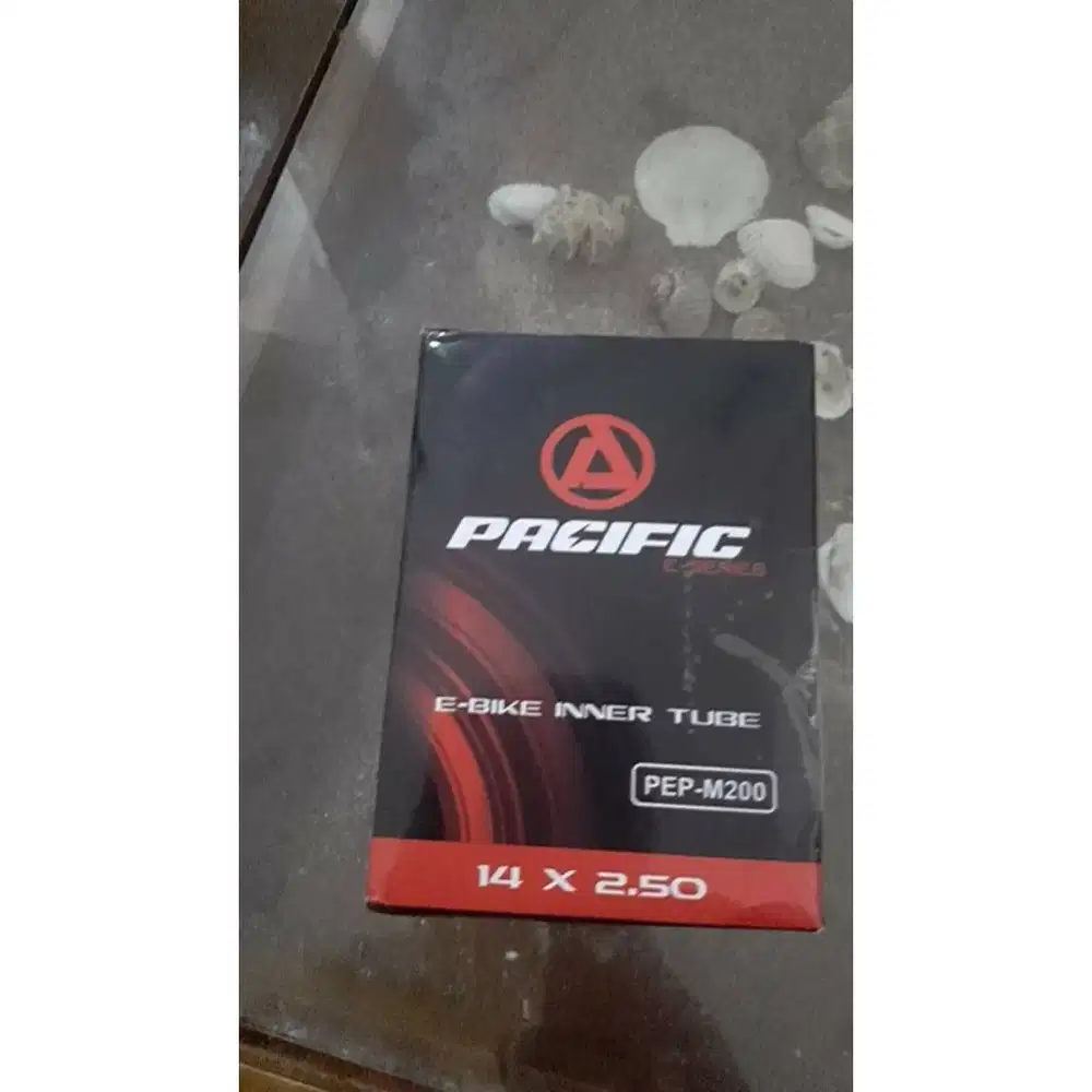 Ban Dalam Sepeda Listrik PACIFIC 14 x 2.50 Pentil Bengkok Selis Murah
