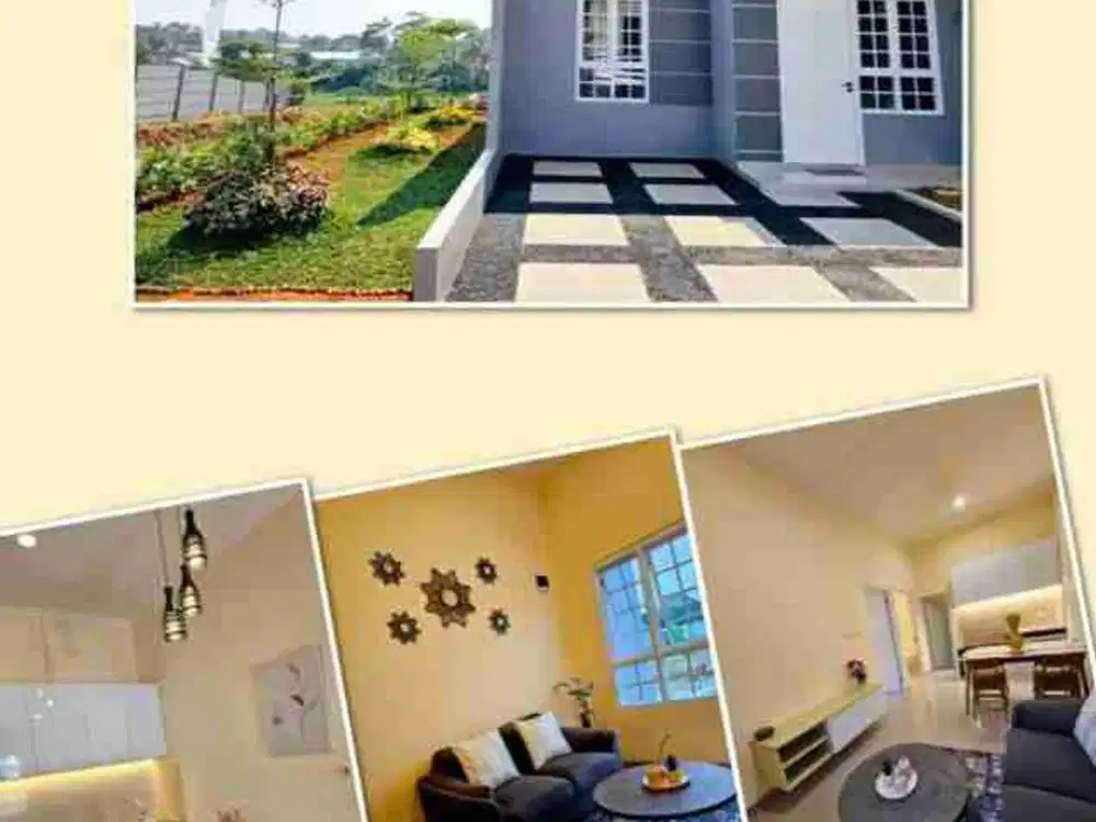 RUMAH MEWAH BONUS 1 UNIT MOTOR SIAP HUNI ANGSURAN 2 JUTAAN SAJA DEKAT BSD