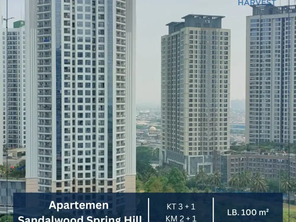 Apartemen Sandalwood Spring Hill Ada 2Unit Kemayoran Jkt Pusat