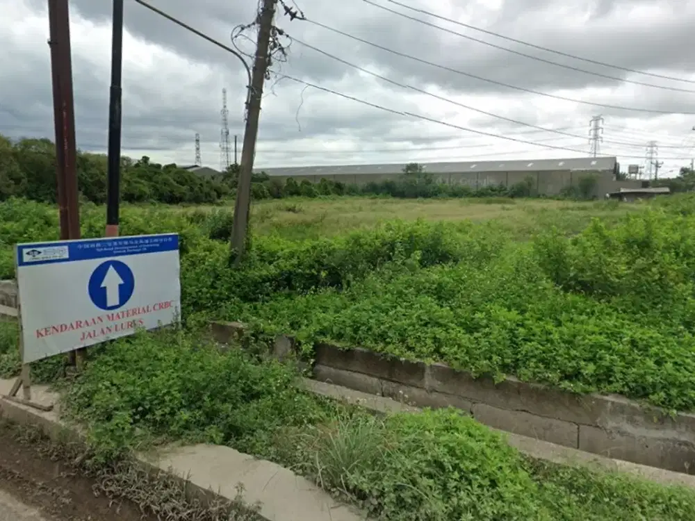 DIJUAL TANAH INDUSTRI SIAP BANGUN