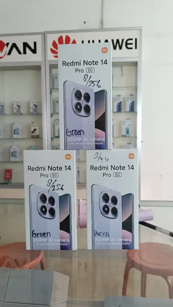 Redmi Note 14 Pro 5G (8/256) GB Baru Resmi Xiaomi⁷