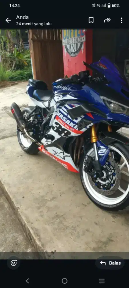 Jual cepat ninja 250cc ZX