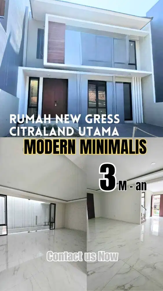 CITRALAND UTAMA Surabaya Barat Gress Minimalis Siap Huni dekat GWALK
