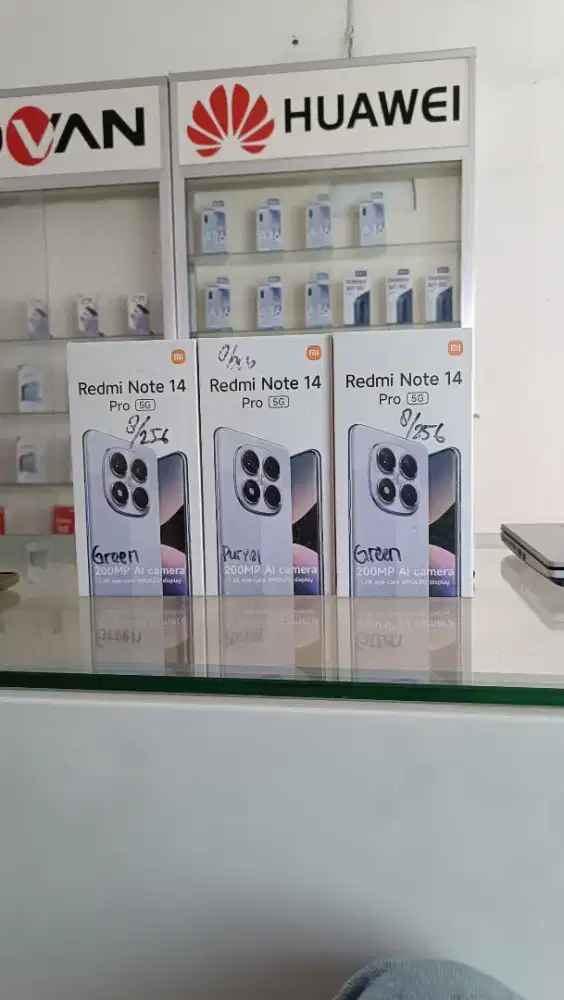 Redmi Note 14 Pro 5G (8/256) GB Baru Resmi Xiaomi⁸