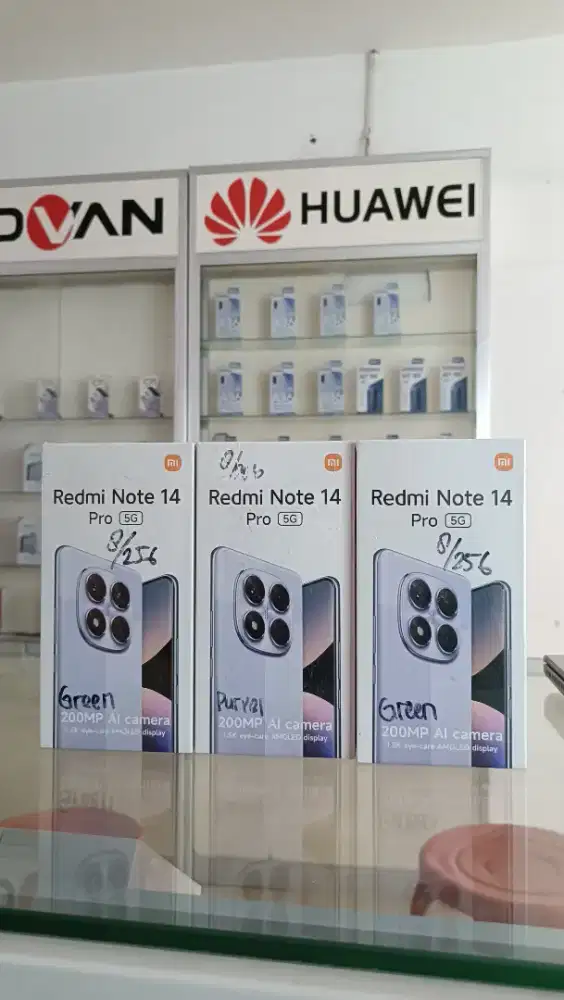 Redmi Note 14 Pro 5G (8/256) GB Baru Resmi Xiaomi⁹