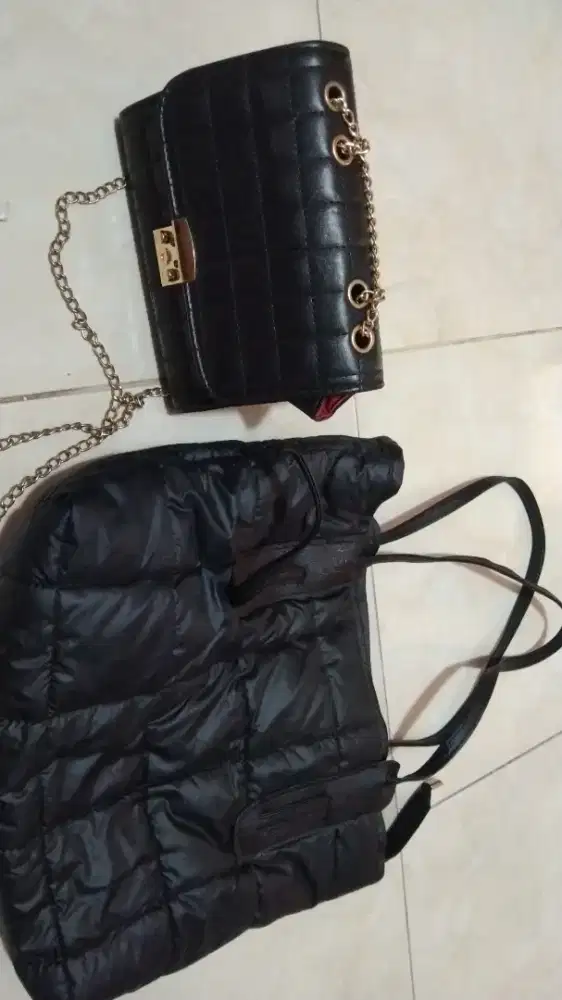 Tas dapat 2 hitam