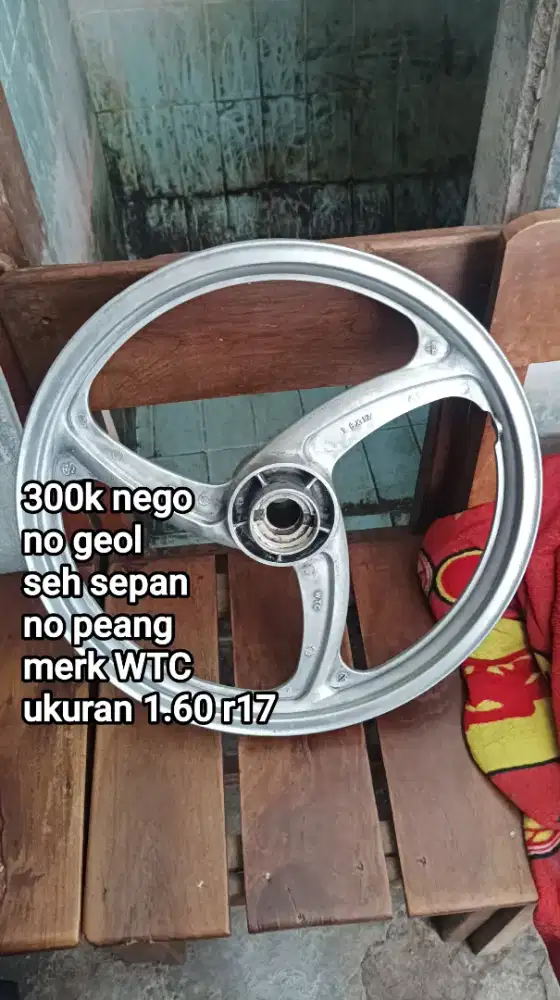 Velg depan wtc bekas
