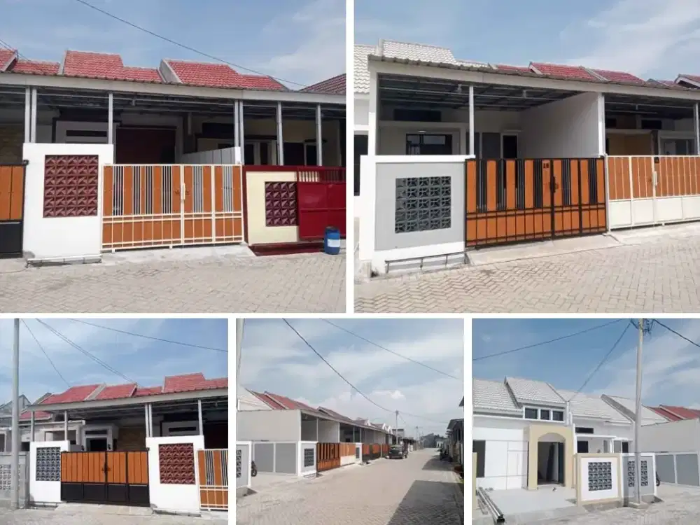 Rumah baru siap huni Sukodono bisa cash dan kredit inhouse jalan 7 m