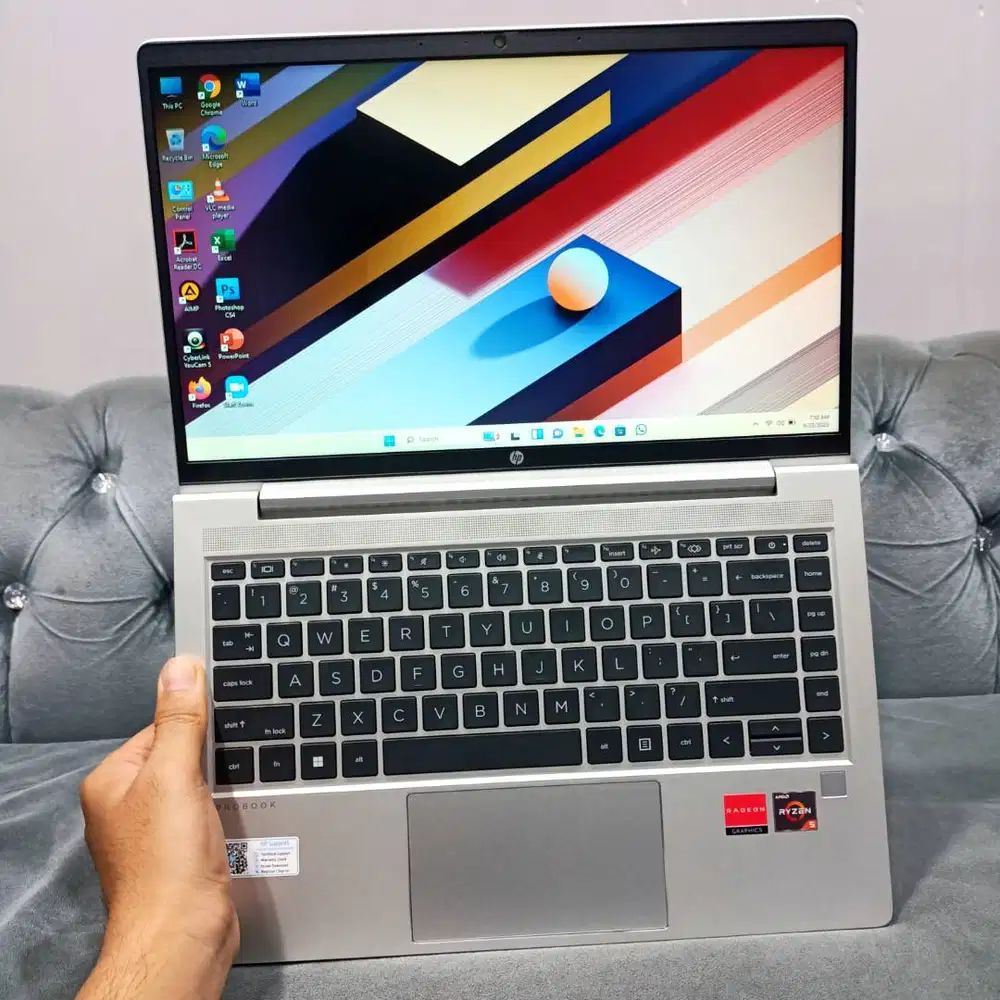 LAPTOP HP PROBOOK 445 G8, AMD RYZEN 5 5600U, RAM 8GB, SSD 256GB