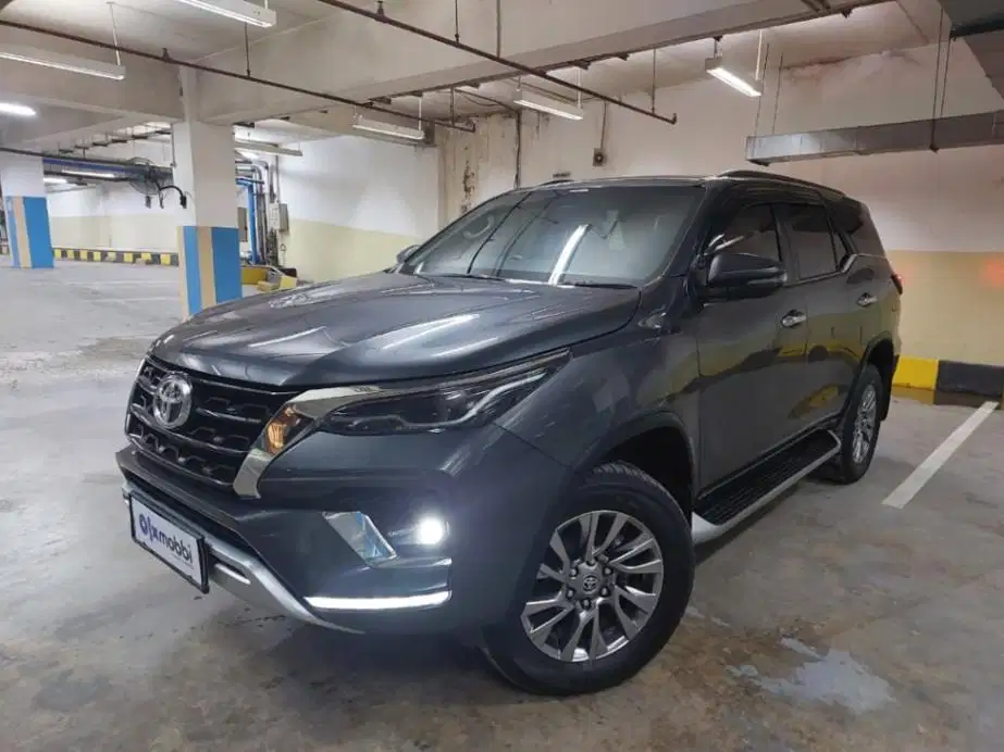 DP Rendah  22JT Toyota Fortuner 2.4 4x2 VRZ Solar-AT 2021 Abu