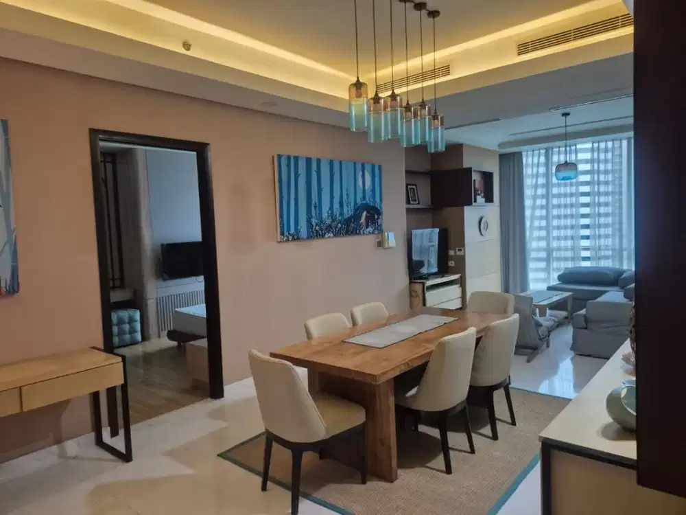 Disewakan Apartment The Peak,Kuningan Uk.156m2 Full Furnished Tipe 1 BR
