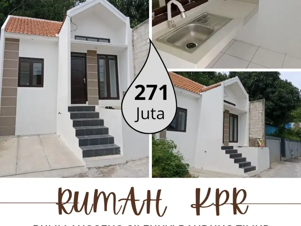 Rumah murah Bandung Timur bisa KPR tanpa DP