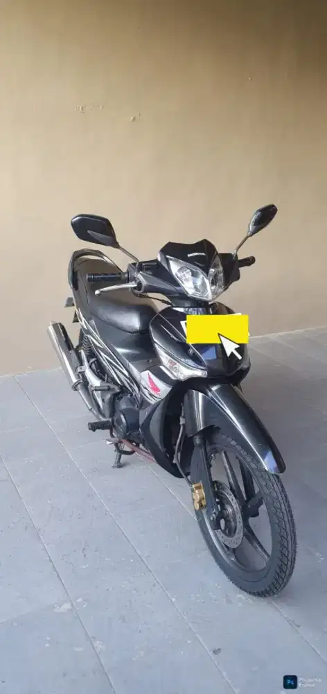 Supra x 125 2013 surat lengkap dan hidup B DKI