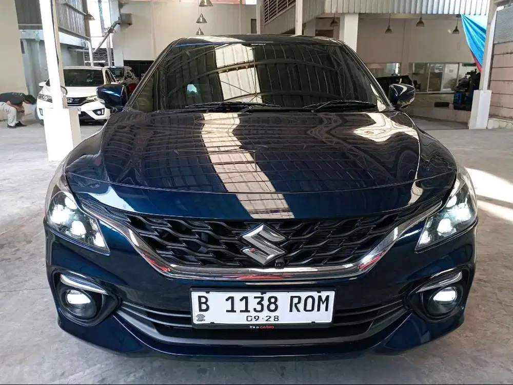 Suzuki Baleno 1.5 Hatchback AT 2023 Biru PREMIUM B1138ROM