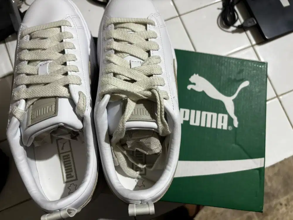 SEPATU ORI PUMA WHITE