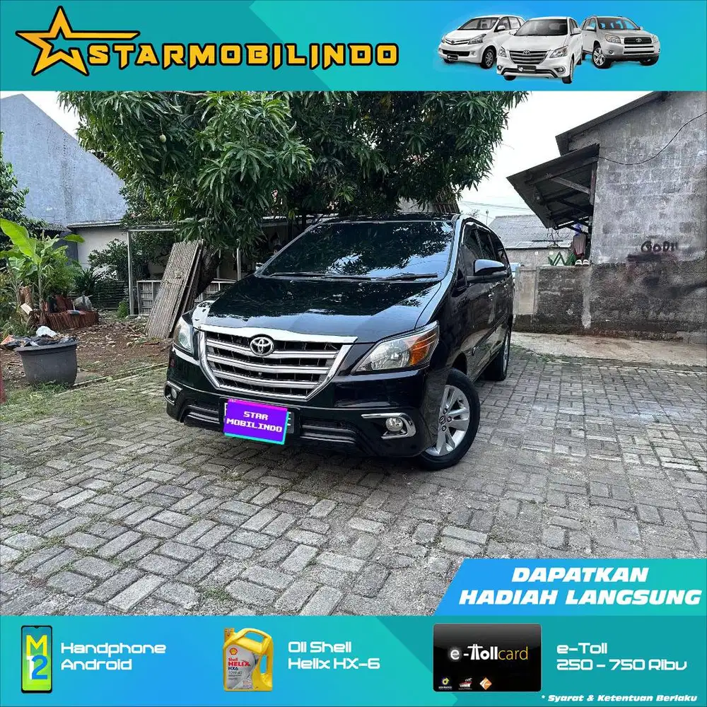 Innova G AT 2014 TDP 5 JUTA AJA
