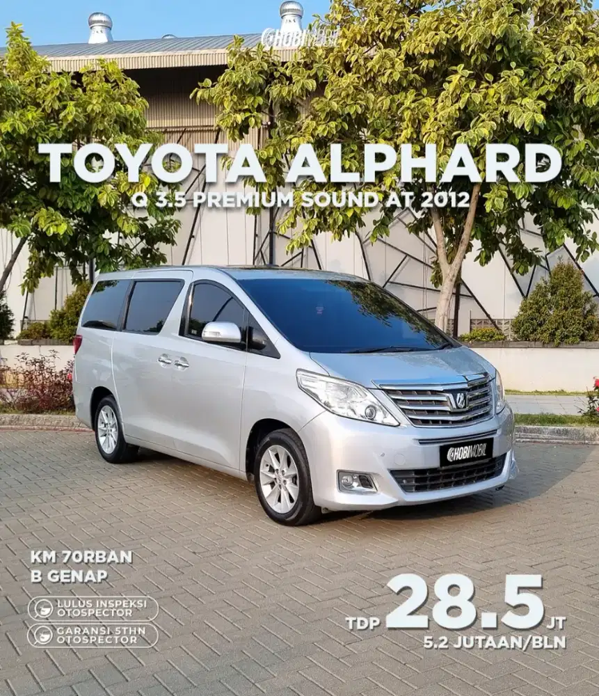 Alphard Q 3.5 Premium Sound AT Thn 2012