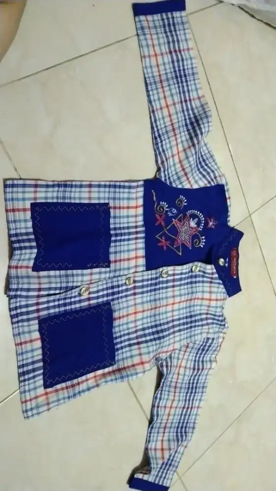Baju kokoh UK 6 - 8 tahun