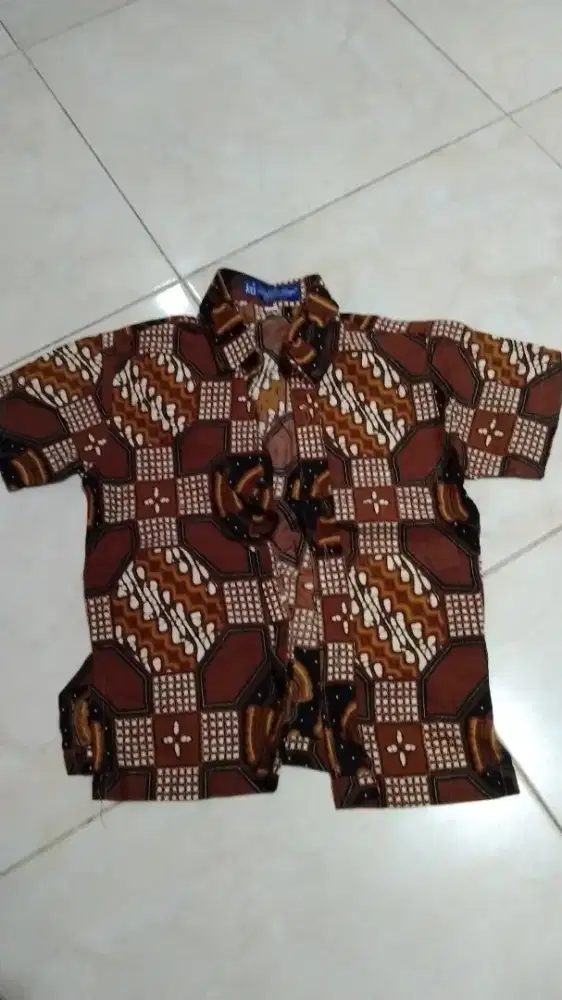 Batik anak ukuran 6 - 8 tahun