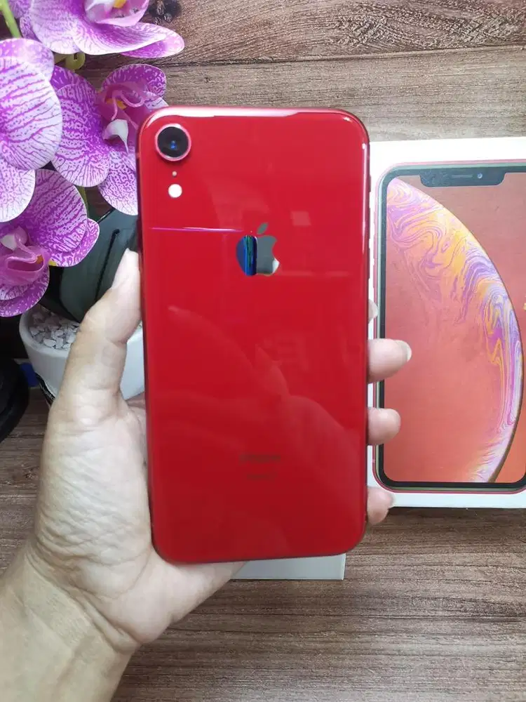 iphone xr 64gb ex inter imei aman bh 81 fullset bs tukertambah