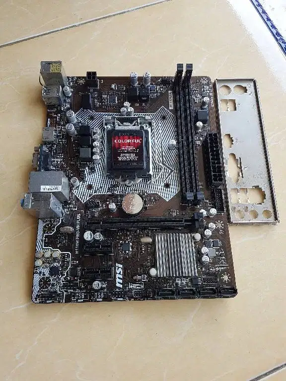 Motherboard MSI H110M Pro-VH Plus soket 1151 gen 6 dan 7