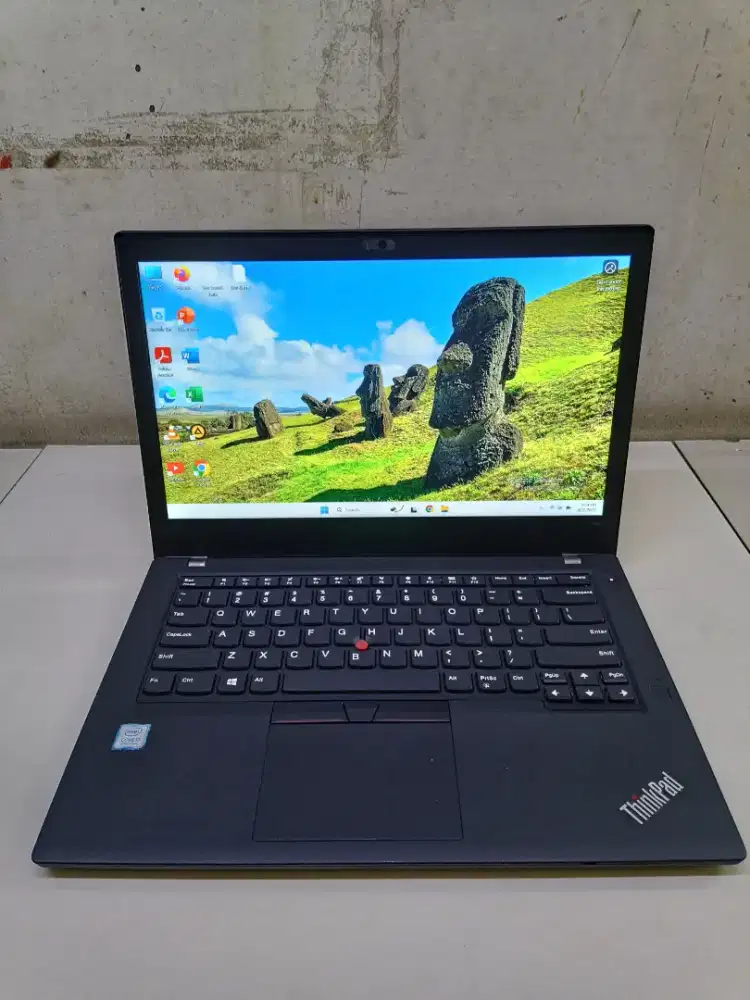 Lenovo T480, Core i7 gen 8, ram 8gb, ssd 512gb, layar 14 inch fhd